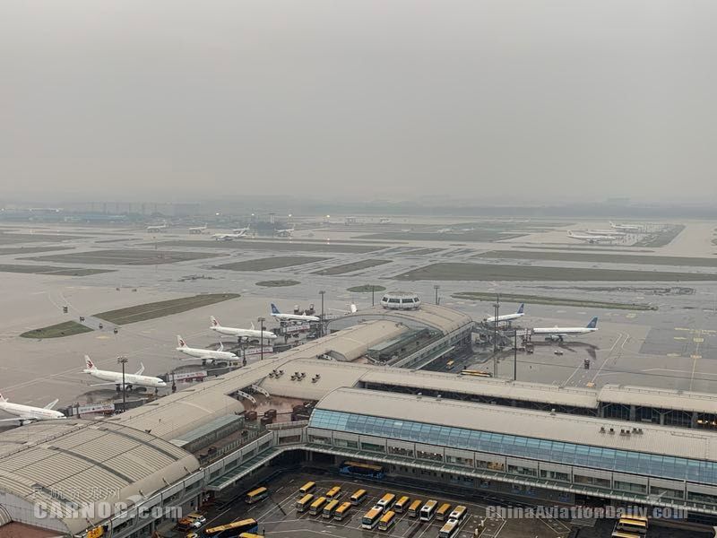 北京終端區(qū)受雷雨天氣影響，通行能力下降40%