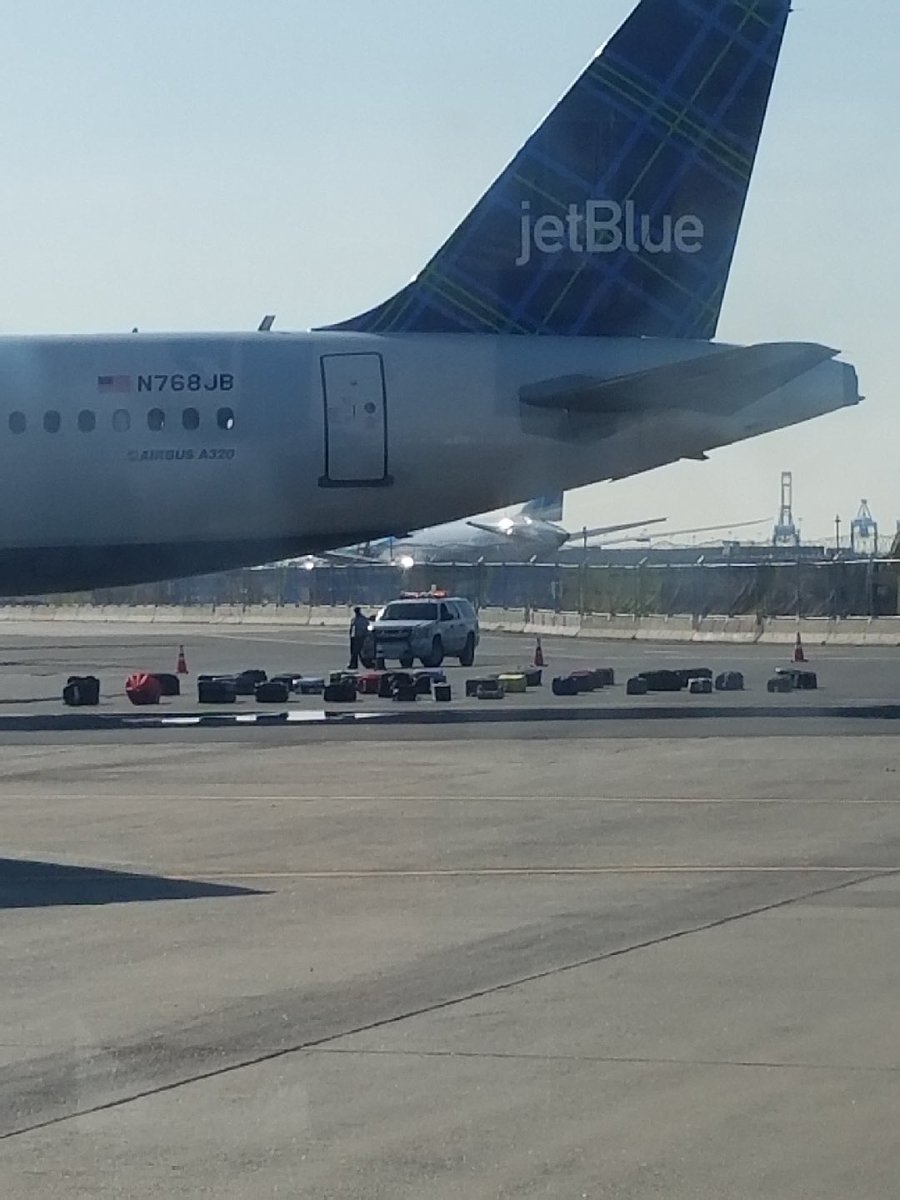 有詐彈？有異味？捷藍(lán)航空在美一機(jī)場連出狀況