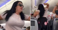 美航班機上女乘客暴怒掏電腦砸丈夫 你竟看別的女人！-非洲空運