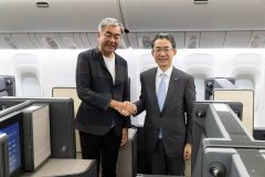 全日空更新國際航線執(zhí)飛機型777-300ER內(nèi)飾-海運價格