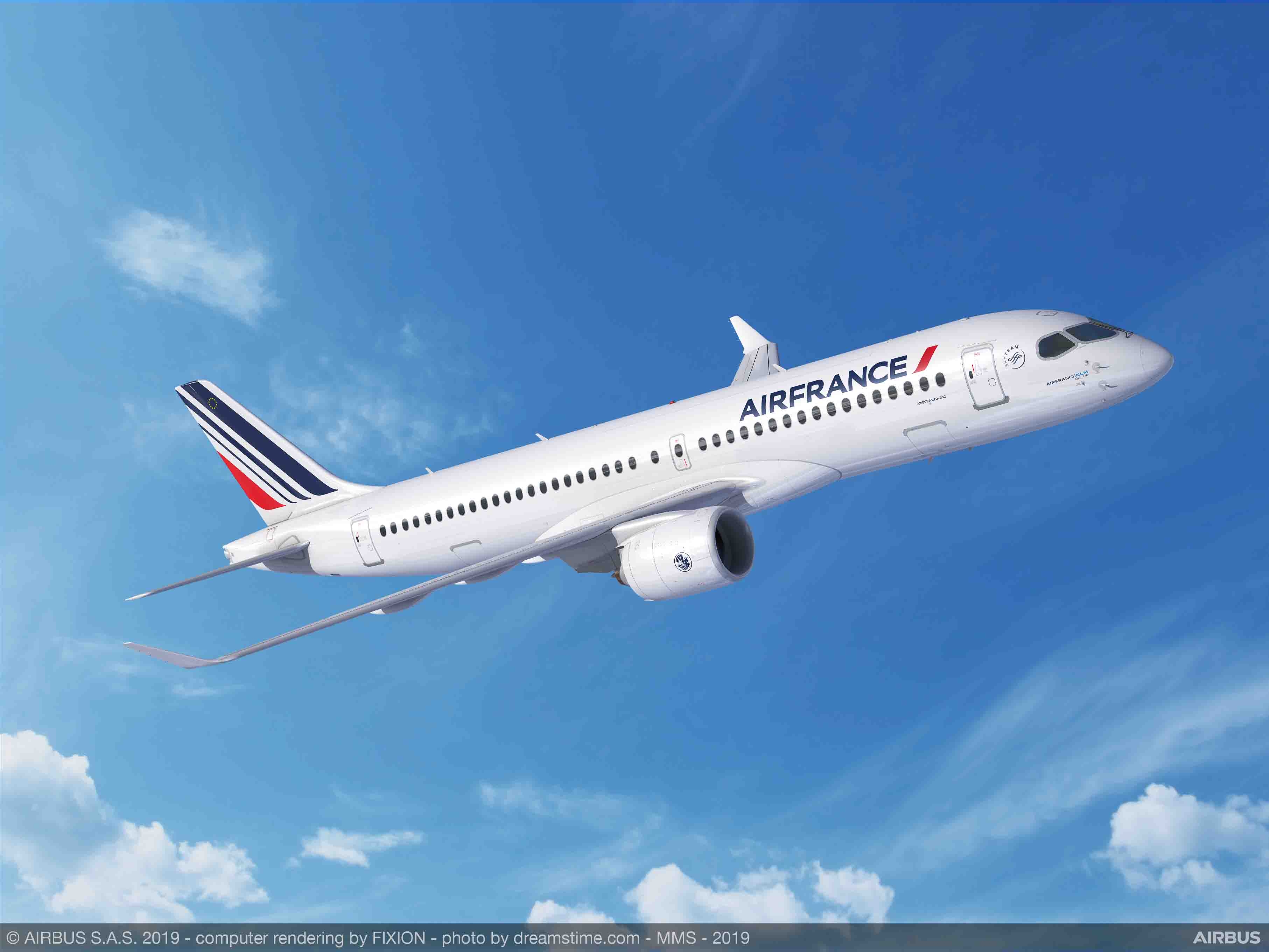 A220轉投空客后訂單激增 法荷航成最新用戶