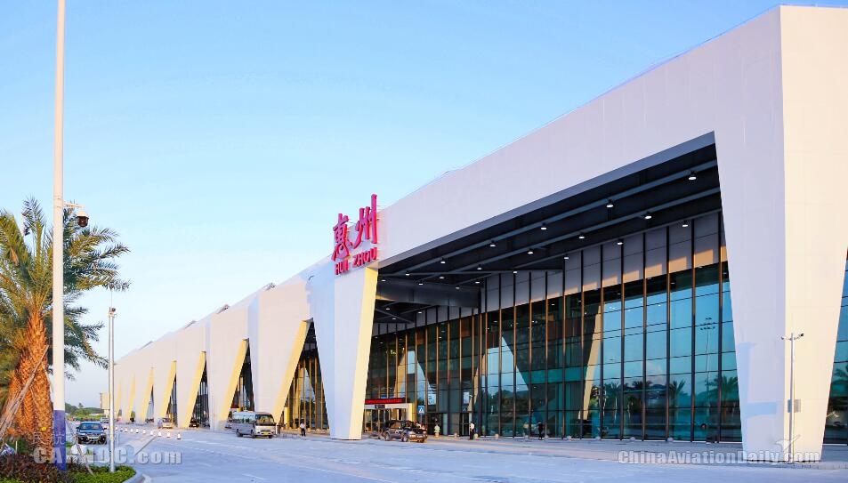 惠州機(jī)場T2航站樓啟用  惠州機(jī)場供圖