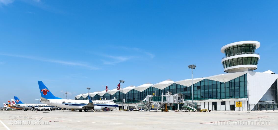 惠州機(jī)場T2航站樓啟用  惠州機(jī)場供圖