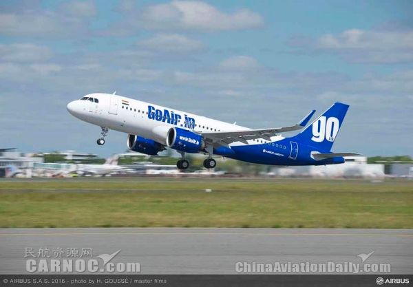 印度GoAir航空計(jì)劃購買220架飛機(jī)擴(kuò)充機(jī)隊(duì)