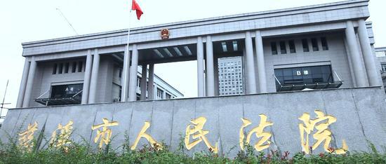 圖為慈溪市人民法院。慈溪法院提供