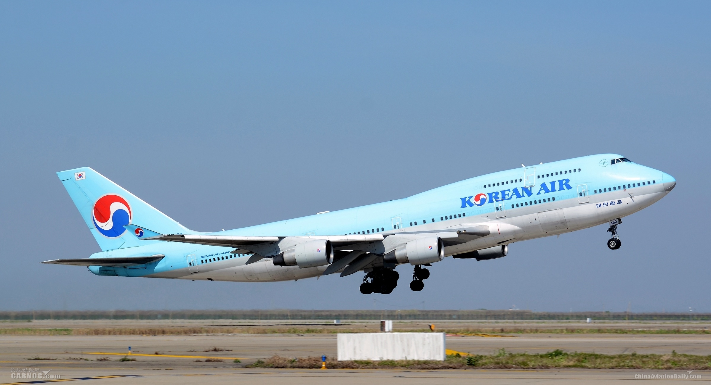 大韓航空747-400客機計劃于11月中退役