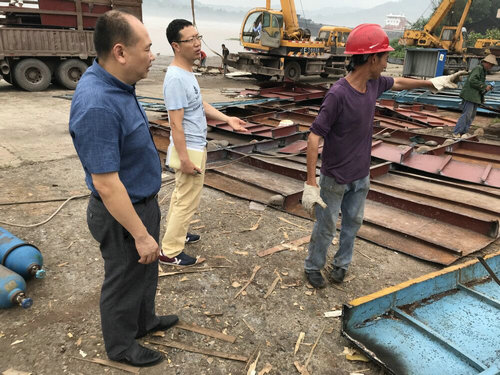 鄰玉街道開展貨運源頭安全治理行動