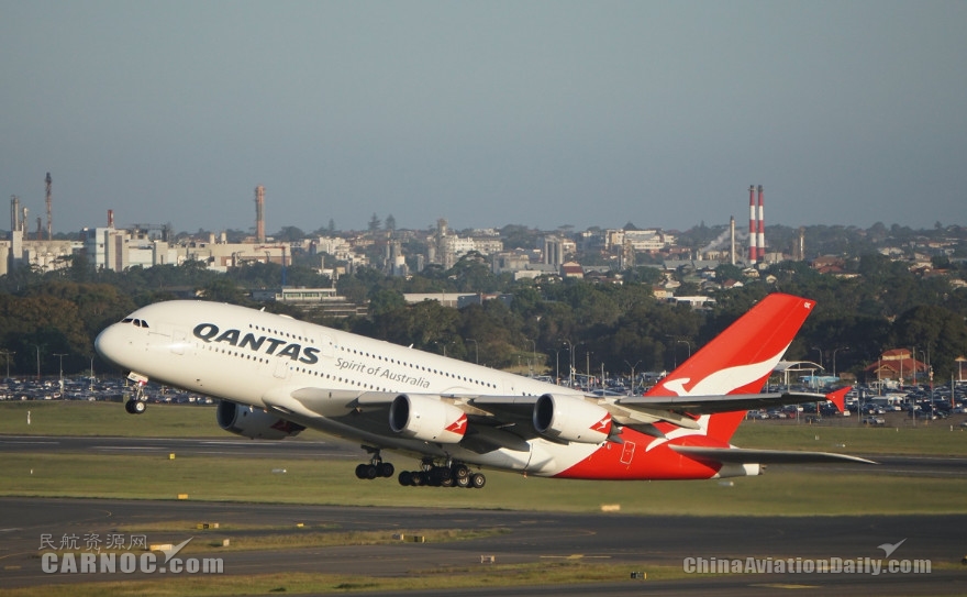 澳航達拉斯-悉尼A380航線年收入超4億美元