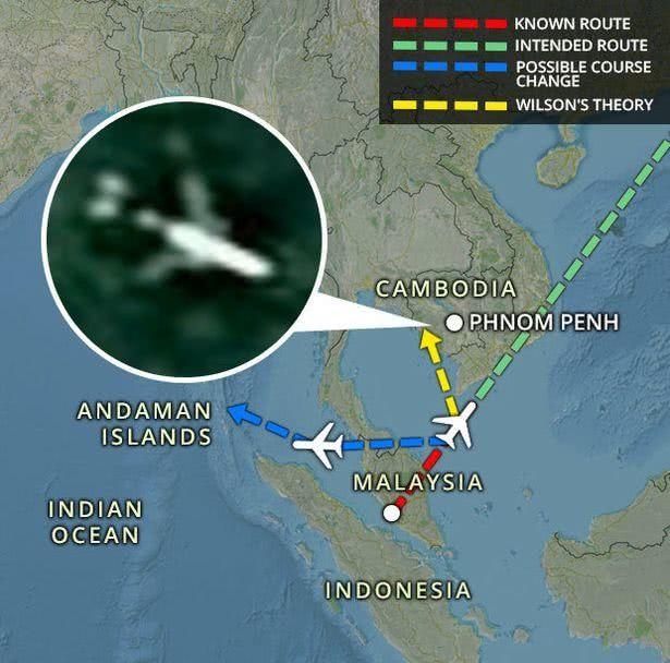 約旦的空運(yùn)-MH370在柬埔寨？調(diào)查者在谷歌地圖發(fā)現(xiàn)疑似殘骸