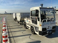 香港國際空運-視頻：全球首次！法航測試無人駕駛行李拖車