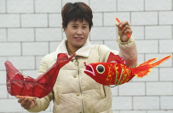 扎燈籠,迎新年