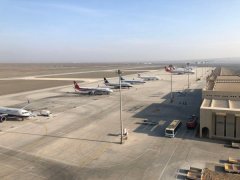 伊拉克的國際快遞-吐魯番機場首次保障空客A330寬體客機