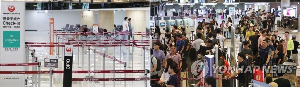韓國反日情緒持續(xù)高漲！訪韓日本游客首超赴日韓國游客
