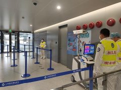 海運(yùn)價(jià)格-上海對武漢來滬航班上的旅客開展體溫檢測