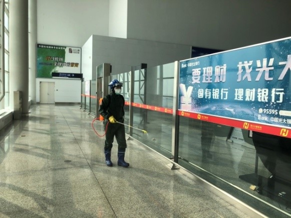 海運拼箱價格-眾志成城抗疫情 營口機場為旅客安全出行保駕護航