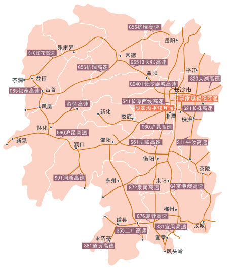 hs編碼-湖南發(fā)布最新版高速公路路網(wǎng)圖并推薦春運行車路線