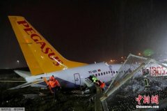 國(guó)際快遞價(jià)格-土耳其客機(jī)沖出跑道斷成三截 已致3死179傷