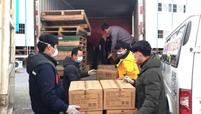 華潤湖北醫(yī)藥有限公司配送雷神山抗疫物資紀(jì)實
