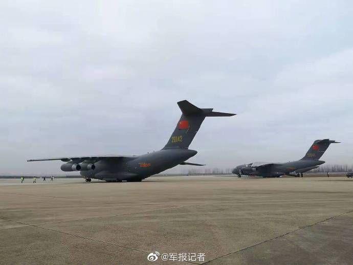 視頻：胖妞來了！國產(chǎn)大型運輸機首次投入武漢戰(zhàn)斗