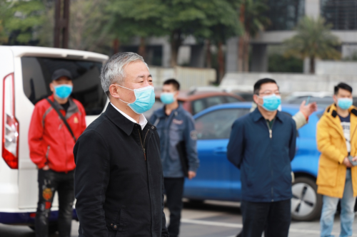 香港空運-心手相牽，共克時艱！柳州市馳援湖北省十堰市物資車隊今日出發(fā)！