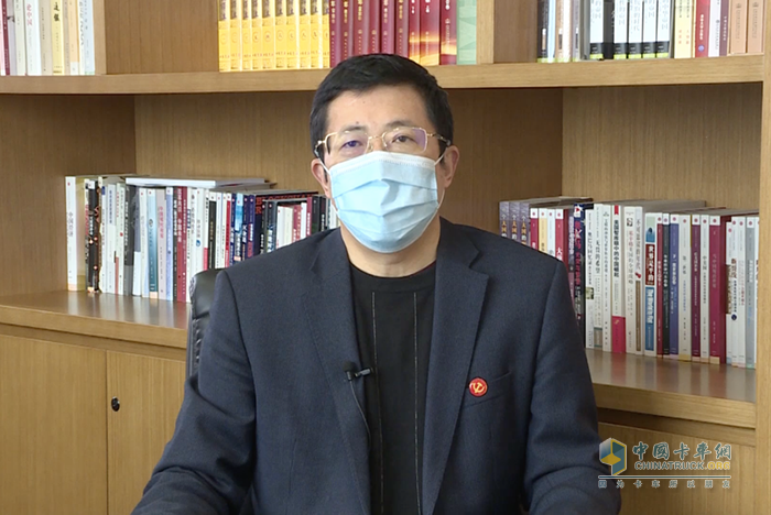 中國交通報(bào)社黨委書記、董事長蔡玉賀致辭