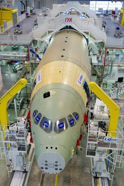 海運(yùn)訂艙-空巴首架A350開始總裝
