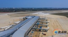 南美國(guó)際空運(yùn)-?？诿捞m機(jī)場(chǎng)二期擴(kuò)建項(xiàng)目全面復(fù)工