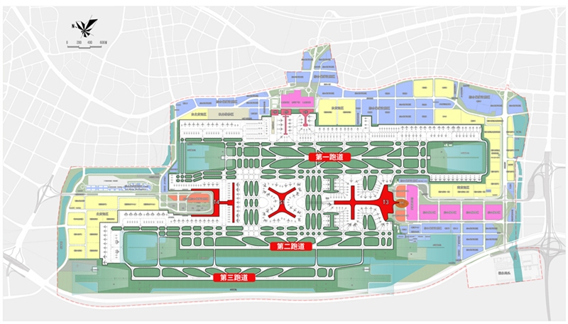 深圳機場新一期擴建工程包括衛(wèi)星廳、三跑道、T4航站樓等多個重點項目   深圳機場供圖
