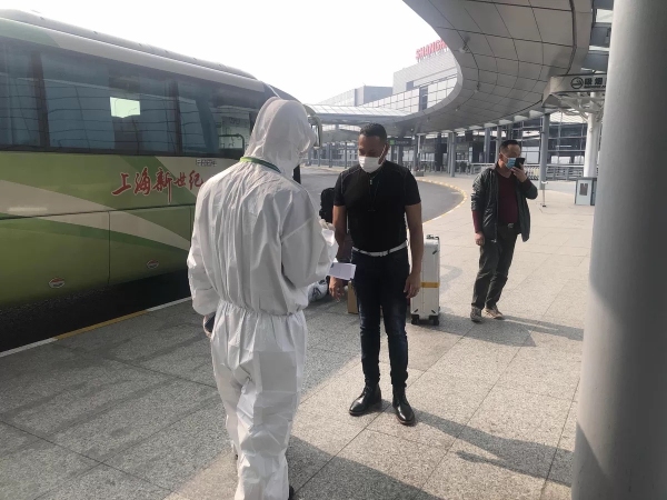 北美國際空運-國航上海分公司重點加強國際進(jìn)港航班旅客落地管理（附圖）
