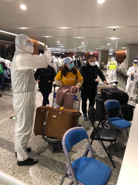 北美國際空運-國航上海分公司重點加強國際進(jìn)港航班旅客落地管理（附圖）