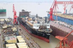塔瑪塔夫海運(yùn)費(fèi)滬東中華再創(chuàng)佳績！全國首制大型LNG-FSRU船如期出塢