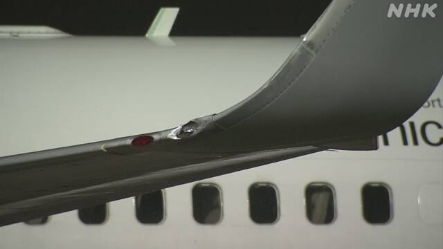 妖風來襲！日航737客機被吹動旋轉(zhuǎn)90度 左翼受損