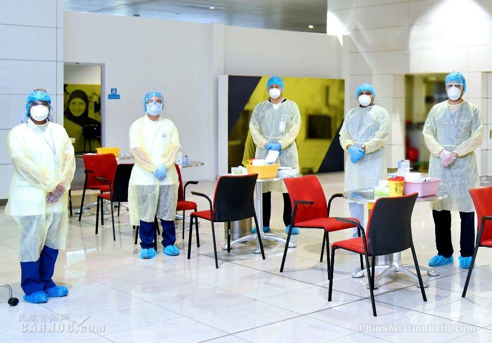 南非海運阿聯(lián)酋航空全球首家為旅客現(xiàn)場檢測新冠病毒