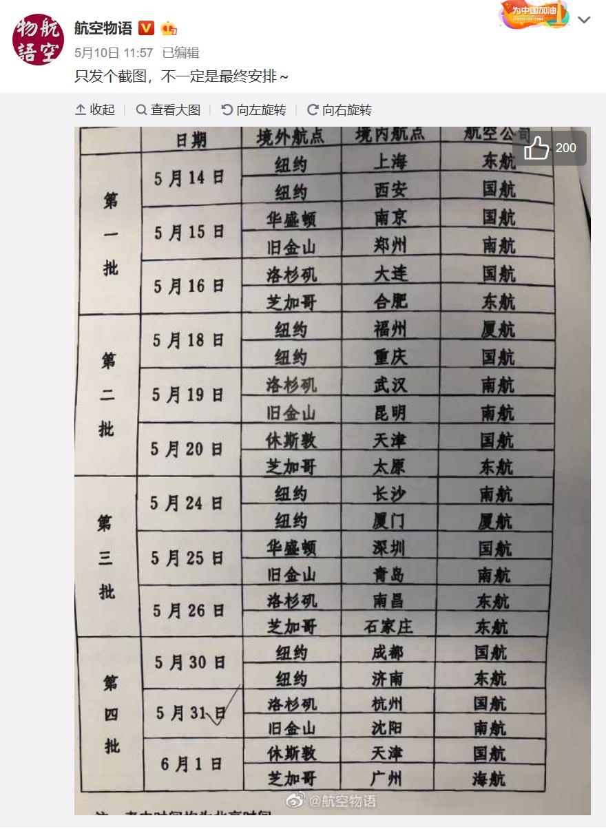 圖源：微博@航空物語(yǔ)