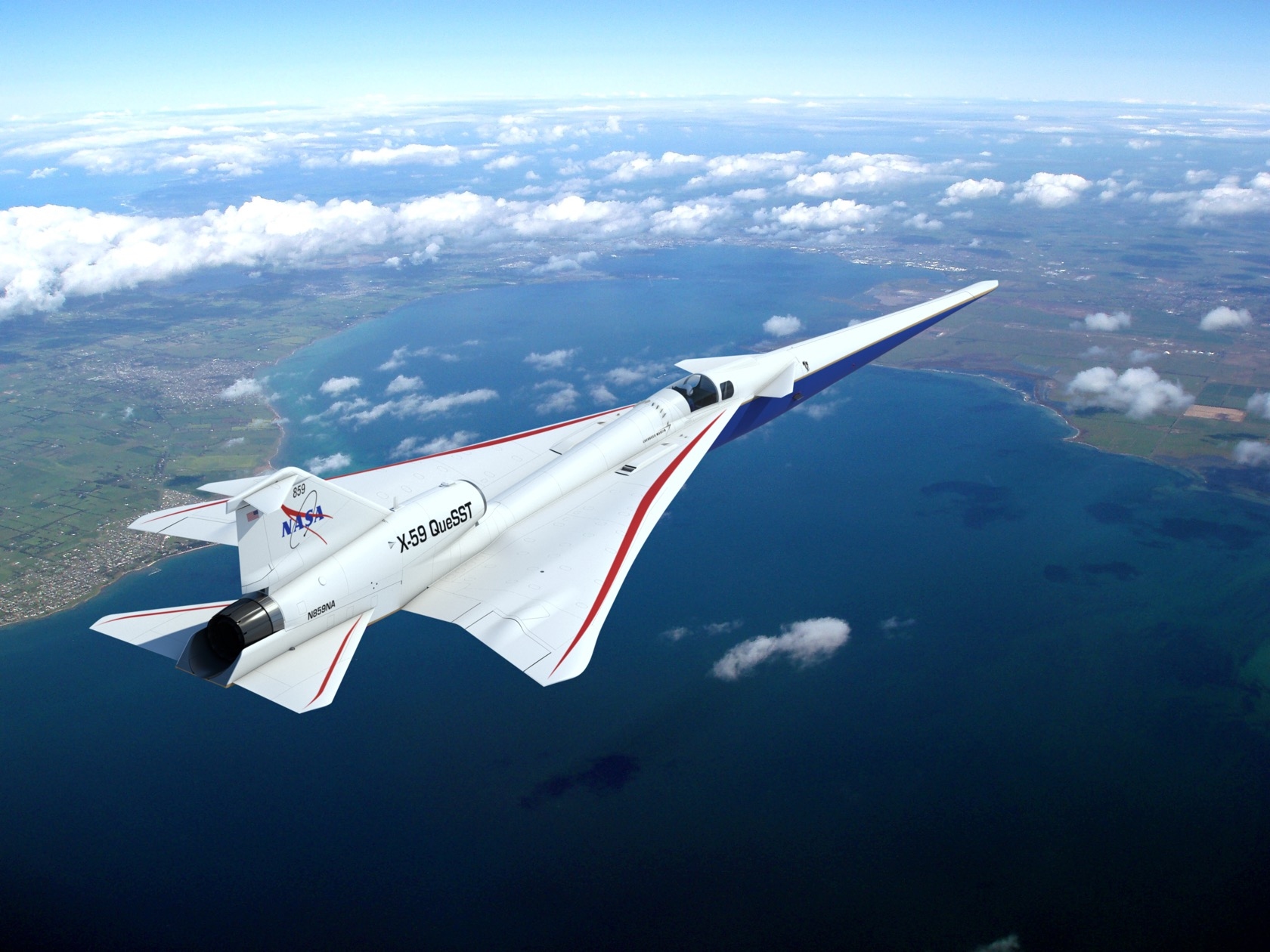 NASA公布靜音超音速飛機(jī)X-59首次發(fā)射時(shí)間延遲