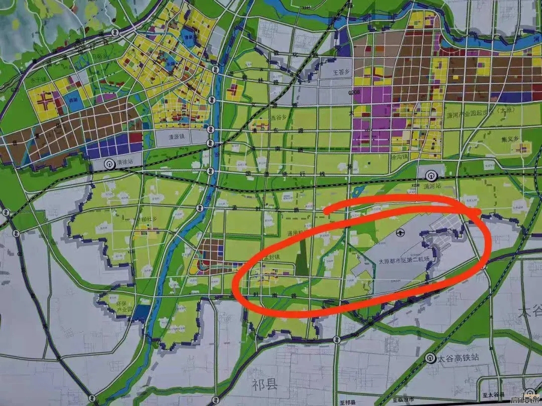南部則是北京至昆明高鐵通道大西高鐵太谷西站
-空運FBA