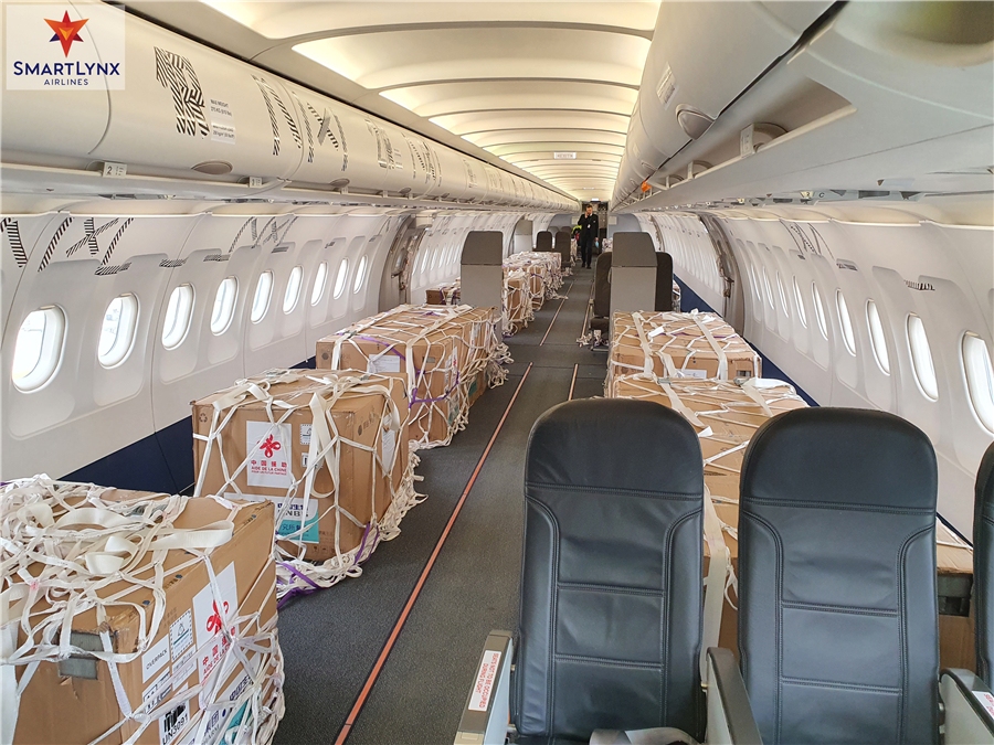 山貓航空改裝兩排擠客A321，助力新冠疫苗運(yùn)輸